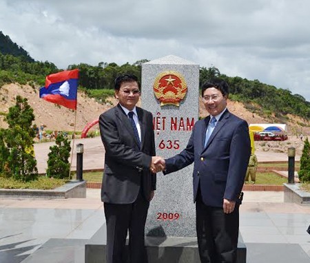 Открылись КПП Лалай на границе вьетнамской провинции Куангчи и лаосской провинции Салаван - ảnh 2