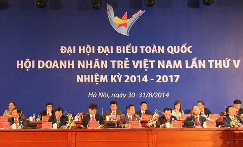 В Ханое открылся съезд Союза молодых предпринимателей Вьетнама - ảnh 1