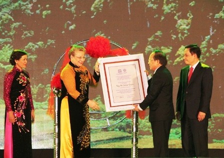 Церемония передачи сертификата о признании комплекса Чанган объектом Всемирного наследия - ảnh 1
