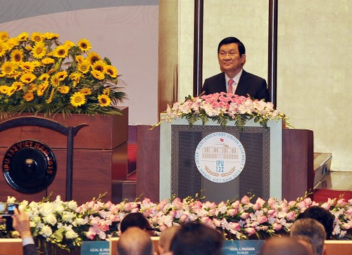 Открытие 132-й сессии ГА МПС: Вьетнам содействует миру во всём мире - ảnh 1