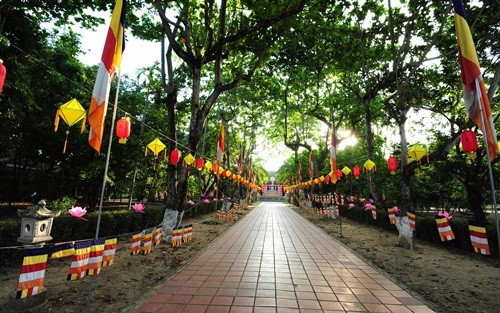 Великий буддийский праздник в Хюэ - ảnh 4