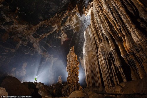 Красота вьетнамской пещеры Тиен в британской газете - ảnh 7