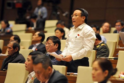 Депутаты парламента Вьетнама обсуждают социально-экономическое положение страны - ảnh 1