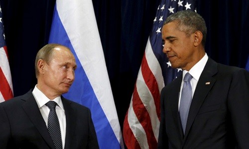 Путин и Обама обсудили по телефону ситуацию в Сирии - ảnh 1