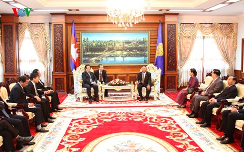 Спецпосланник генсека ЦК КПВ проинформировал руководство Камбоджи об итогах 12-го съезда КПВ - ảnh 2