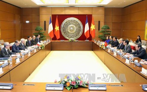 Спикер парламента Вьетнама Нгуен Шинь Хунг провел переговоры с французским коллегой - ảnh 2
