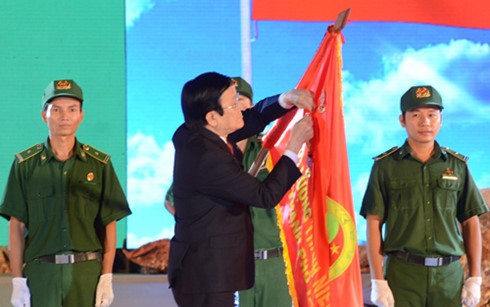 Президент СРВ принял участие в праздновании 40-летия со дня создания Сил молодых добровольцев - ảnh 2