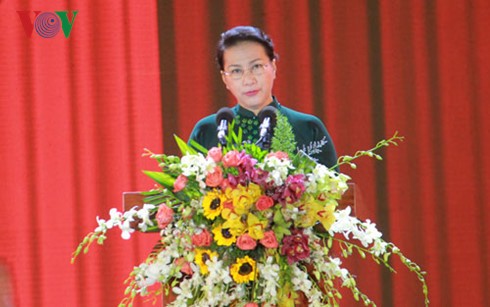 Нгуен Тхи Ким Нган приняла участие в праздновании 20-летия воссоздания провинции Камау - ảnh 1