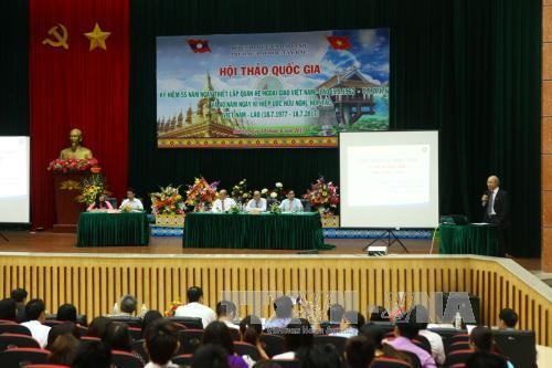Вьетнамо-лаосские отношения солидарности и дружбы всё больше укрепляются и развиваются - ảnh 1