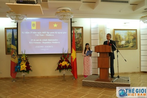 В Кишинёве отметили 25-летие установления отношений Вьетнама и Молдовы - ảnh 1