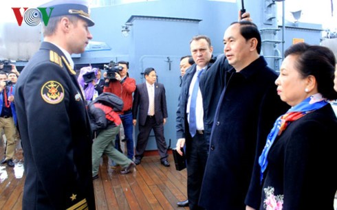 Президент СРВ Чан Дай Куанг начал свою деятельность в Санкт-Петербурге - ảnh 2