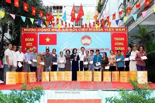 В разных районах Вьетнама состоялся праздник всенародной солидарности - ảnh 1