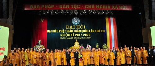 В Ханое завершился 8-й всереспубликанский буддистский съезд - ảnh 1