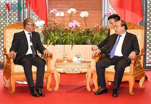 Нгуен Суан Фук принял министра иностранных дел и сотрудничества Восточного Тимора  - ảnh 1