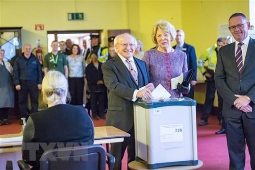 Президент Ирландии Майкл Хиггинс переизбран на второй срок - ảnh 1