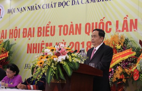 В Ханое прошла 4-я отчётно-выборная конференция Вьетнамского общества пострадавщих от диоксина - ảnh 1