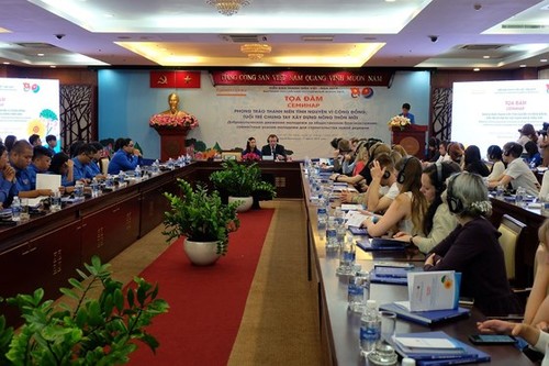 Моложёдь Вьетнама и России обменялась опытом в волонтёрской деятельности - ảnh 1