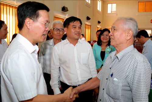 Во Ван Тхыонг встретился с избирателями в провинции Донгнай - ảnh 1