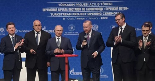 Путин и Эрдоган дали старт газопроводу «Турецкий поток» - ảnh 1