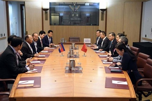Тонг Тхи Фонг провела двусторонние встречи с руководителями парламентов разных стран - ảnh 3