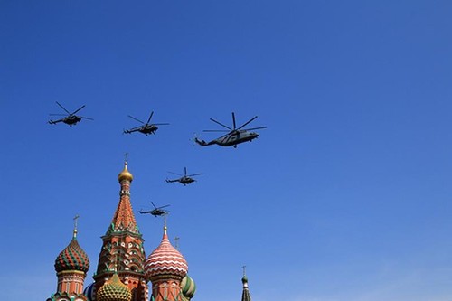 В Москве прошла репетиция воздушной части Парада Победы - ảnh 1