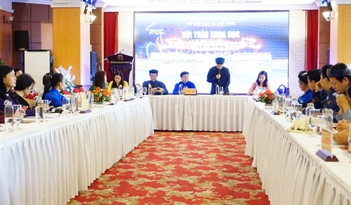 В провинции Тхыатхиен-Хюэ прошла научная конференция «Хюэ – столица вьетнамского платья «аозай»» - ảnh 1