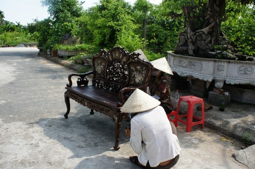 Hai Minh, le village de la menuiserie d’art   - ảnh 2
