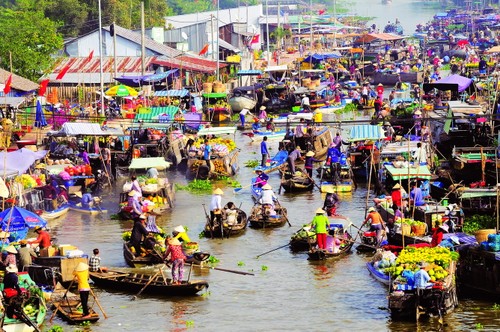 Les marchés multicolores du Vietnam - ảnh 4