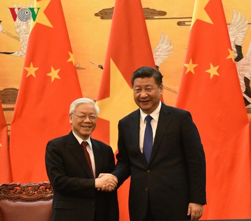 Entretien entre Nguyen Phu Trong et Xi Jinping - ảnh 1