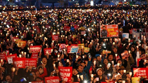 République de Corée: nouvelles manifestations après la destitution de Park Geun-hye - ảnh 1
