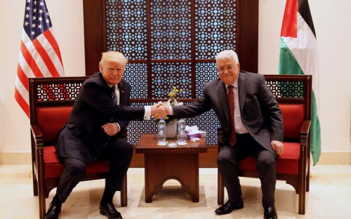 Donald Trump a rencontré Mahmoud Abbas à Bethléem - ảnh 1