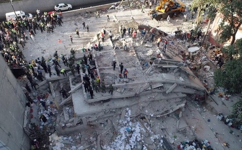 Mexique: le monde prie pour les victimes du « terrible tremblement de terre » - ảnh 1