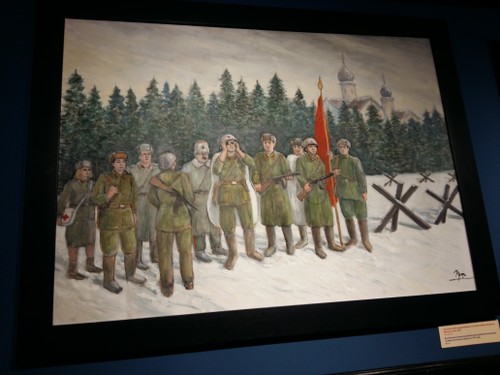 Vernissage de l’exposition de peinture « Souvenirs de l’époque soviétique » - ảnh 1