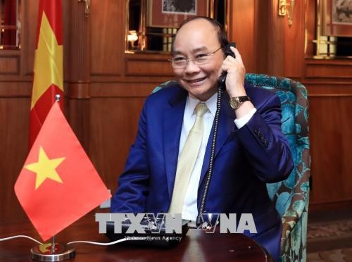 Nguyen Xuan Phuc au téléphone avec la gouverneure générale néo-zélandaise - ảnh 1