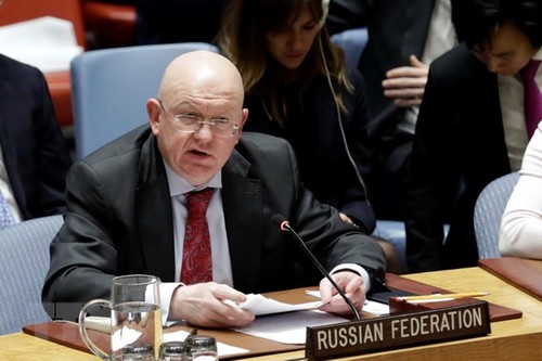 Vassily Nebenzia : L'expulsion des diplomates russes par les Etats-Unis est regrettable et hostile - ảnh 1
