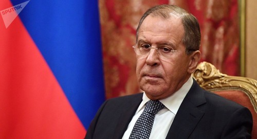 Lavrov s'entretient des frappes contre la Syrie avec Le Drian - ảnh 1