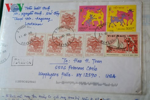 Trân Huu Huê, collectionneur de timbres sur Hoang Sa et Truong Sa - ảnh 3