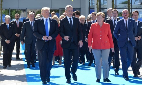 Bruxelles: ouverture du sommet de l’OTAN - ảnh 1