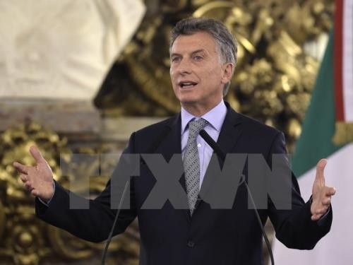 Argentine : le président Macri souhaite se représenter pour un deuxième mandat - ảnh 1