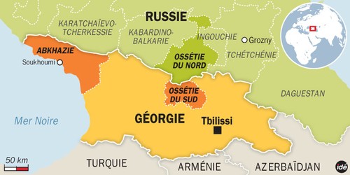 Moscou va répliquer si l’OTAN se présente à la frontière de la Géorgie - ảnh 1