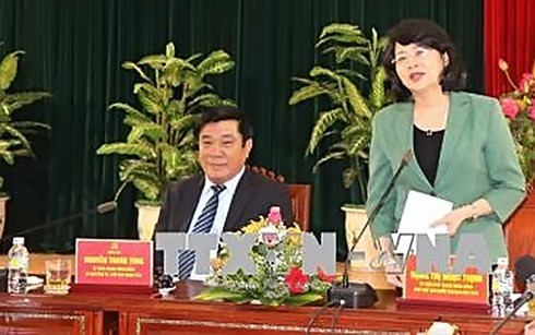 La vice-présidente Dang Thi Ngoc Thinh à Binh Dinh - ảnh 1
