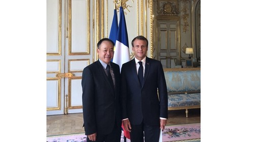 L’ambassadeur du Vietnam présente sa lettre de créance au Président français - ảnh 1