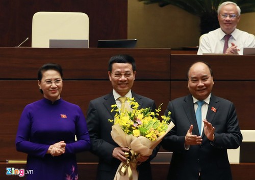 Nguyên Manh Hung nommé ministre de l'Information et de la Communication - ảnh 1