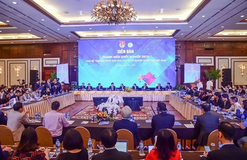 Clôture du 1er Forum mondial des jeunes intellectuels vietnamiens - ảnh 1