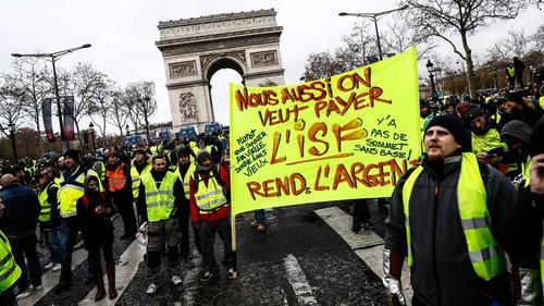 Gilets jaunes : le gouvernement français lance un appel à la raison     - ảnh 1