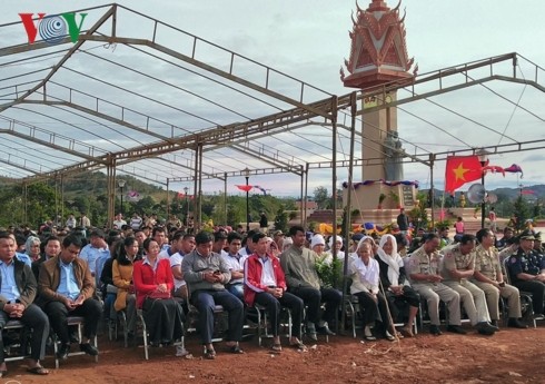 Inauguration du Monument de l’amitié Vietnam-Cambodge  - ảnh 1