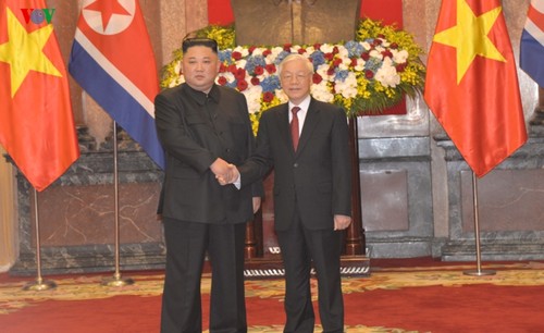 Entretien Nguyên Phu Trong - Kim Jong-un - ảnh 1
