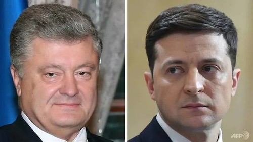 Présidentielle en Ukraine : Zelensky face à Porochenko au second tour - ảnh 1