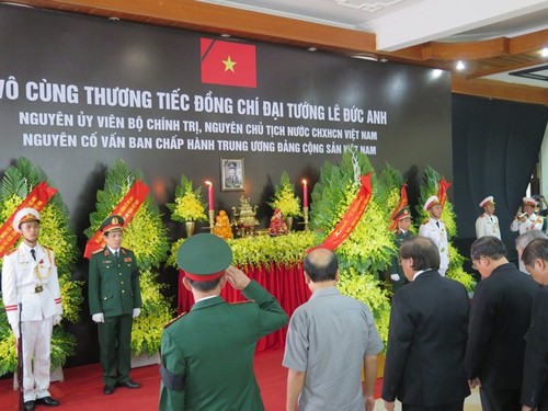 Décès de Lê Duc Anh: messages de condoléances des dirigeants étrangers - ảnh 1