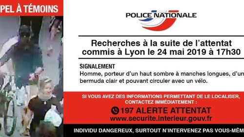 Explosion à Lyon : appel à témoins pour retrouver l'auteur de l’attentat - ảnh 1